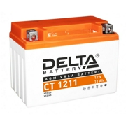 DELTA battery CT1211 Аккумулятор AGM 11 А/ч прямая L+ 151x86x112 EN210 А