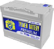 TYUMEN BATTERY 6СТ77VL1 Батарея аккумуляторная 77А/ч 680А 12В прямая поляр. стандартные клеммы
