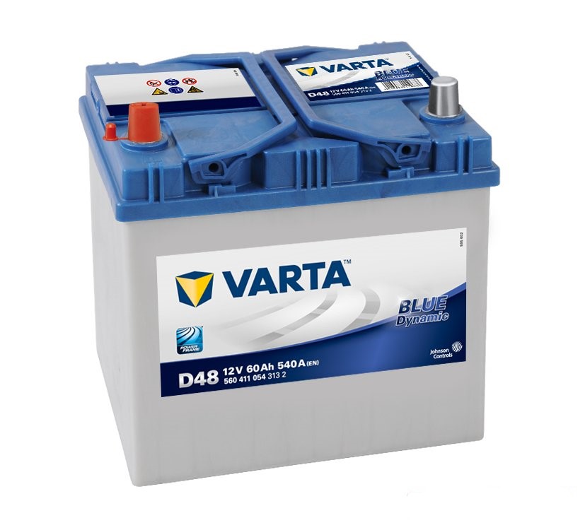 Varta 560411054 Аккумулятор Blue Dynamic 60 А/ч прямая L+ D48 232x173x225 EN540 А