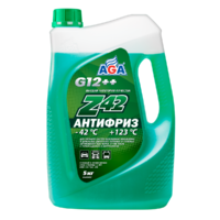 AGA AGA049Z Антифриз, готовый к применению, зеленый, -42С, 5 кг, G-12++