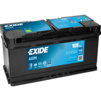 EXIDE EK1050 Батарея аккумуляторная 105А/ч 950А 12В Обратная поляр. стандартные клеммы