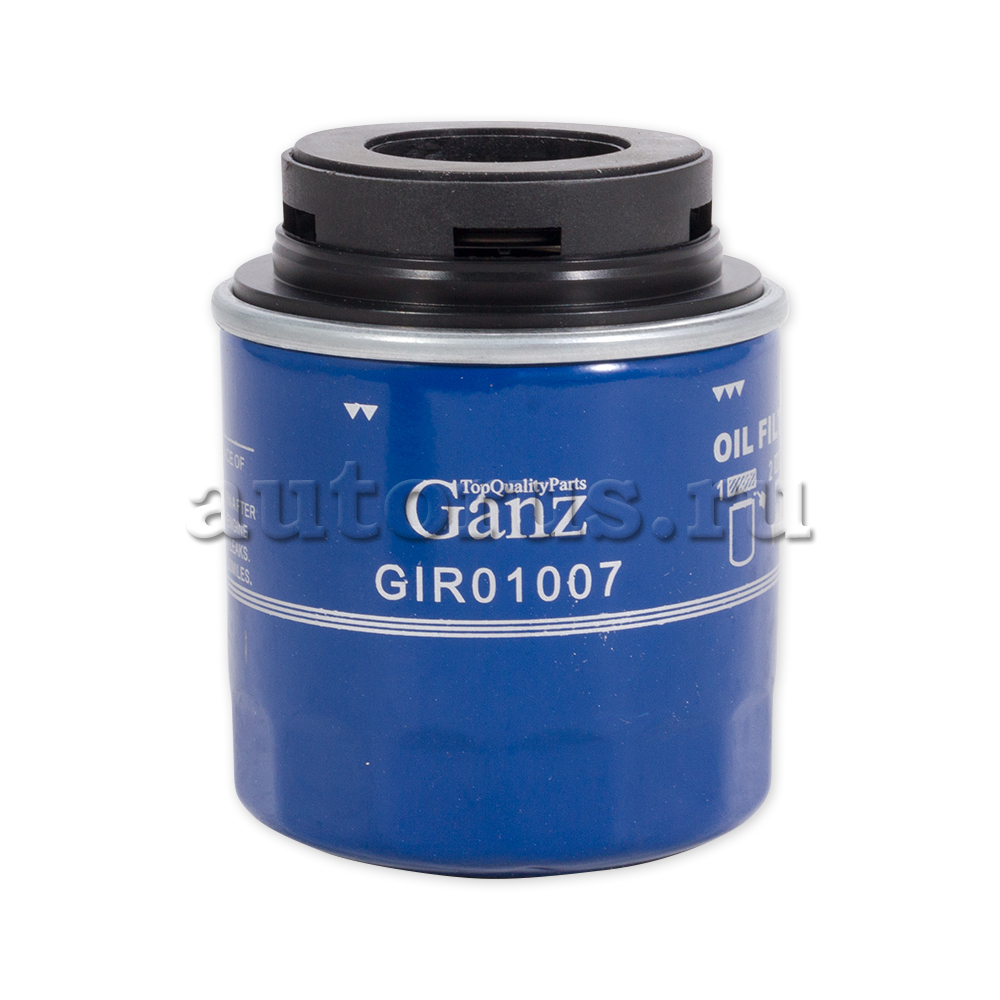 GANZ GIR01007 Фильтр масляный VW Polo Sedan/SKODA Rapid mot.1,6L 105pS