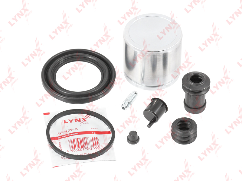LYNXauto BC6405 Ремкомплект тормозного суппорта с поршнем переднего (поршень Ø 57 mm, суппорт NBK)