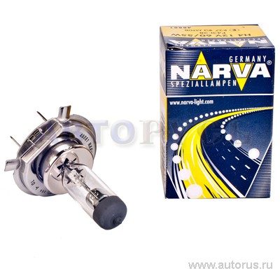 Narva 48881 Лампа 12V H4 60/55W Standard 1 шт. картон