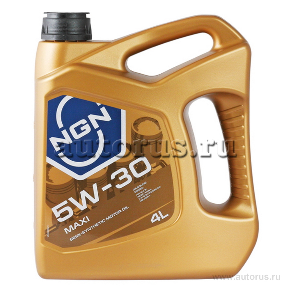 NGN V172085304 Масло моторное полусинтетика 5W-30 4 л.