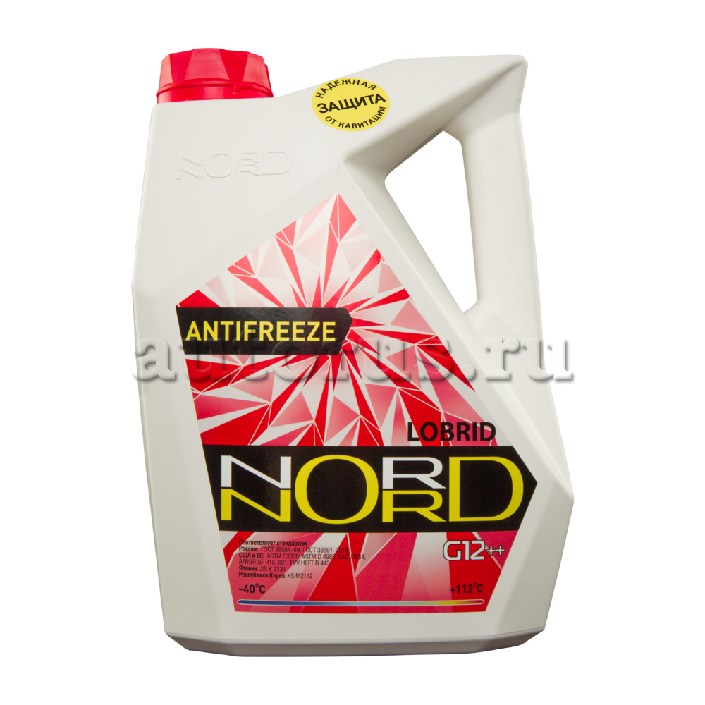 nord NR20249 Антифриз High Quality Antifreeze готовый -40C красный 5 кг