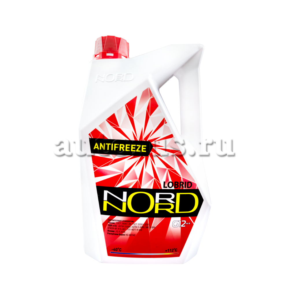 nord NR22243 Антифриз High Quality Antifreeze готовый -40C красный 3 кг