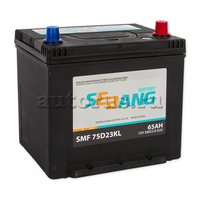 SEBANG SMF75D23KL Аккумулятор SMF 65 А/ч обратная R+ 232x175x225 EN580 А