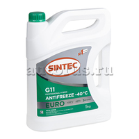 SINTEC 990554 Антифриз Euro G11 зелёный 5кг