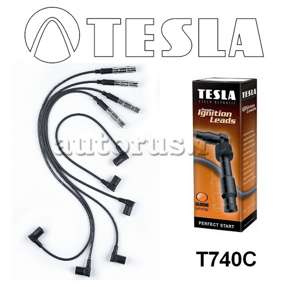 TESLA T740C Провода высоковольтные