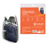 AIRLINE AOCS20 Накидка защитная на спинку переднего сиденья (56*42см), ПВХ, прозрачная (AO-CS-20)