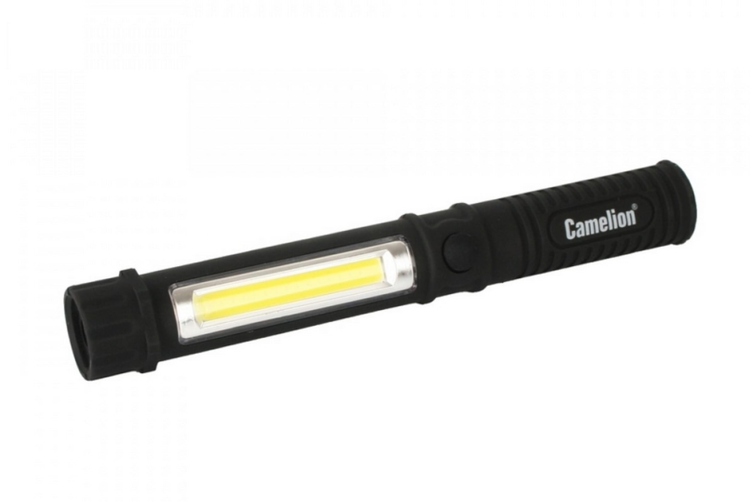 Camelion 13361 Фонарь-ручка, COB LED+1W LED, 3XR03, пластик, магнит, клипса, блистер LED51521