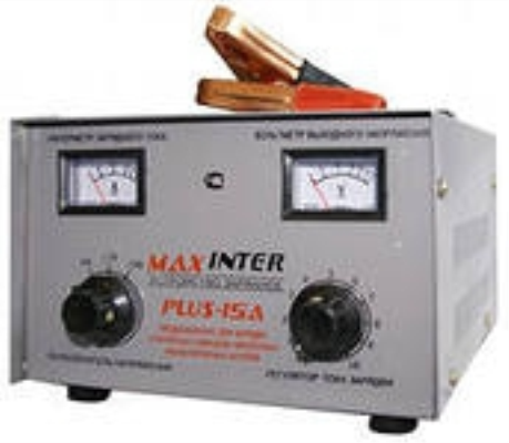 MAXINTER PLUS15CT Зарядное устройство для акб PLUS- 15СТ MAXINTER (1А до 30А) (АКБ до 215А/ч) (трансф.)
