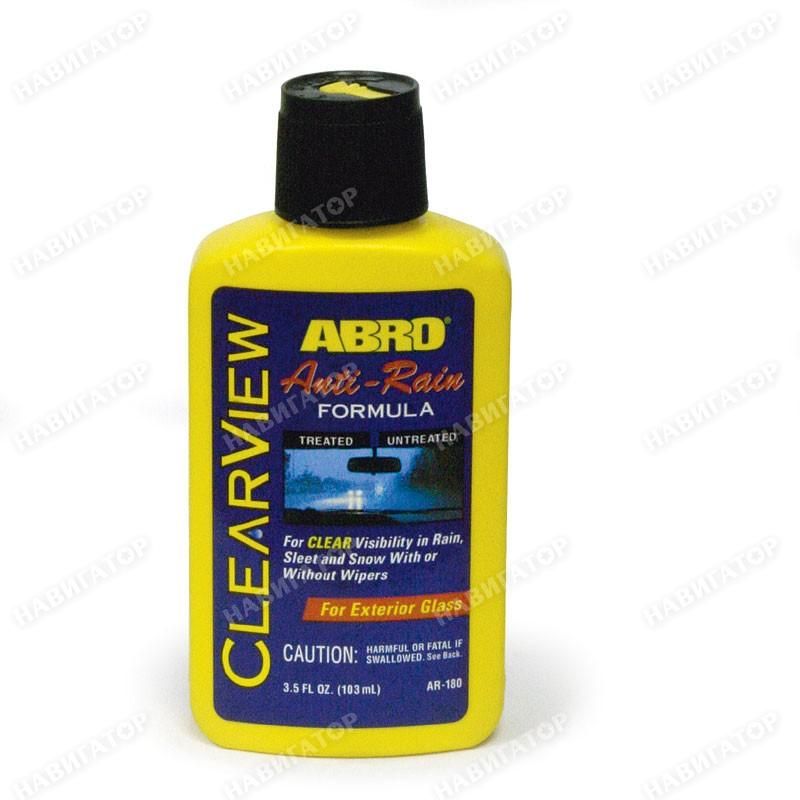 ABRO AR180 средство, придающее стеклу водоотталкивающие свойства