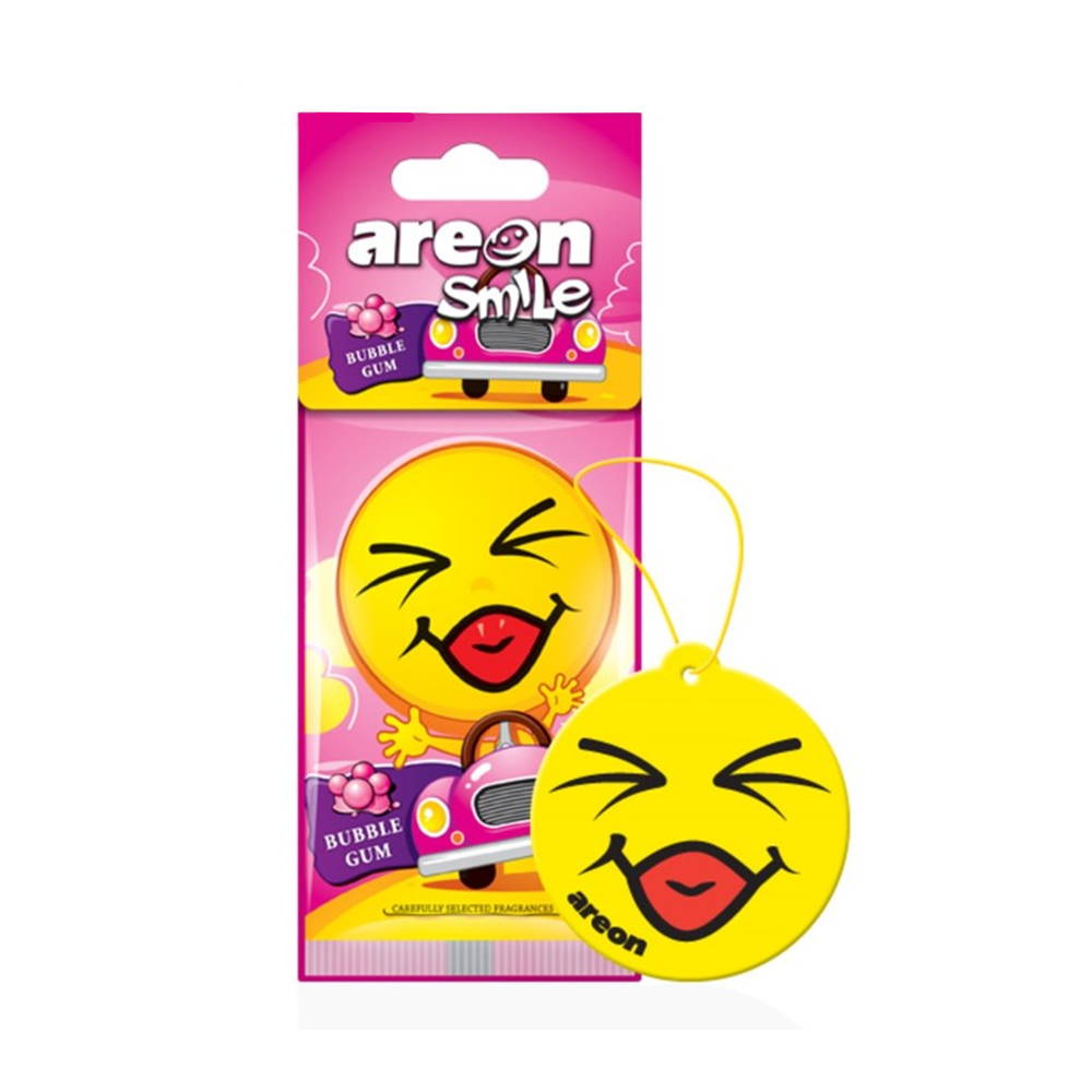 AREON ASD12 Ароматизатор  Smile Ring Бабл-гам  Babble Gum