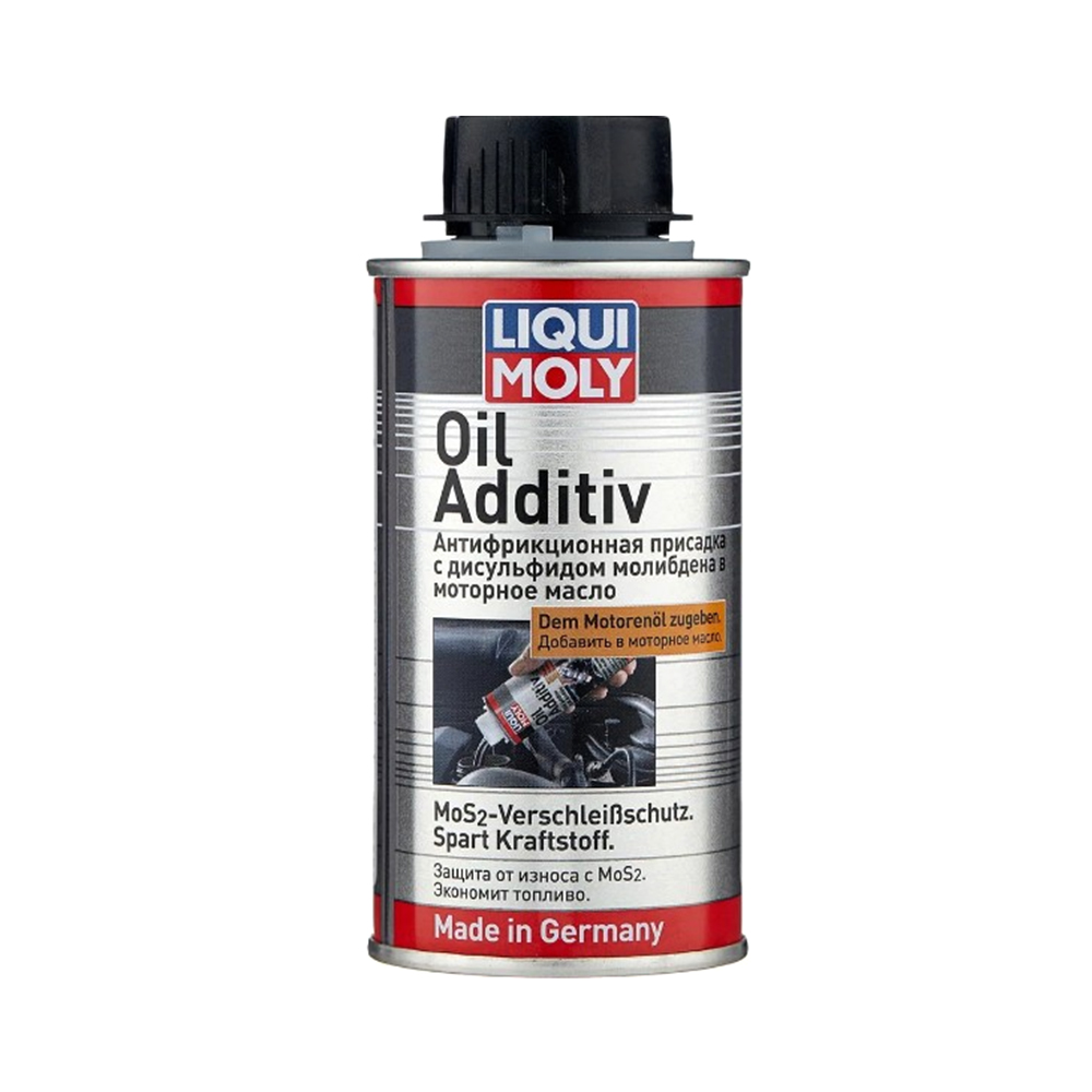 LIQUI MOLY 3901 Антифрикционная присадка с дисульфидом молибдена в моторное масло Oil Additiv