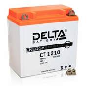 DELTA battery CT1210 Батарея аккумуляторная 10А/ч 100А 12В прямая полярн.