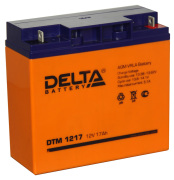 DELTA battery DTM1217 Аккумулятор ИБП 12 В 17 А/ч о.п. nano gel Delta DTM 181 х 77 х 167