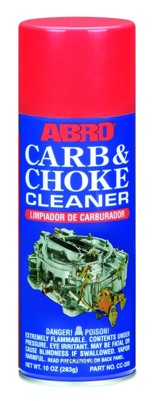 ABRO CC200 высокоэффективный очиститель карбюратора и дроссельных заслонок