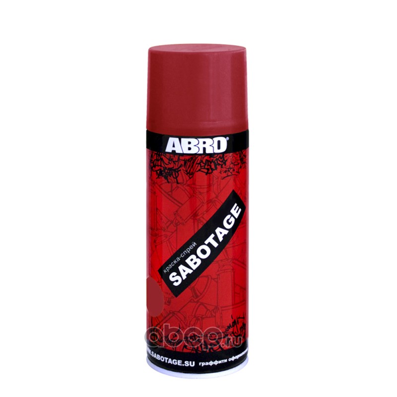 ABRO SPG137 краска-спрей вишневый SABOTAGE 400мл