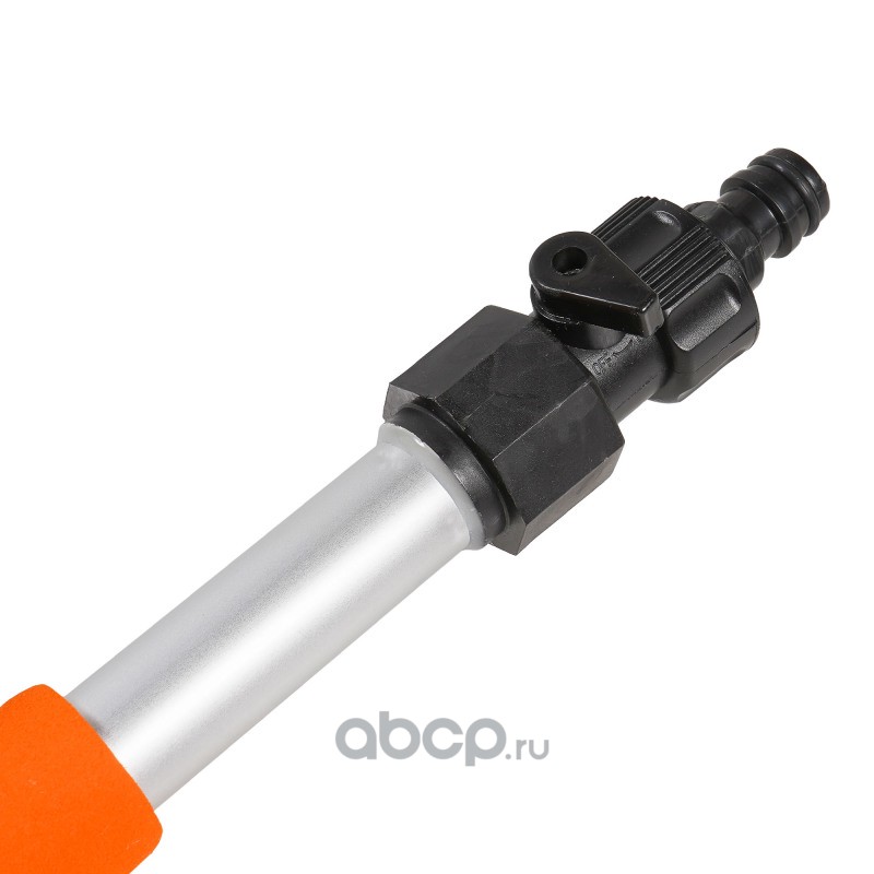 AIRLINE ABH02 Швабра с насадкой для шланга, щеткой 20см и телескопической ручкой 100-150см  (AB-H-02)