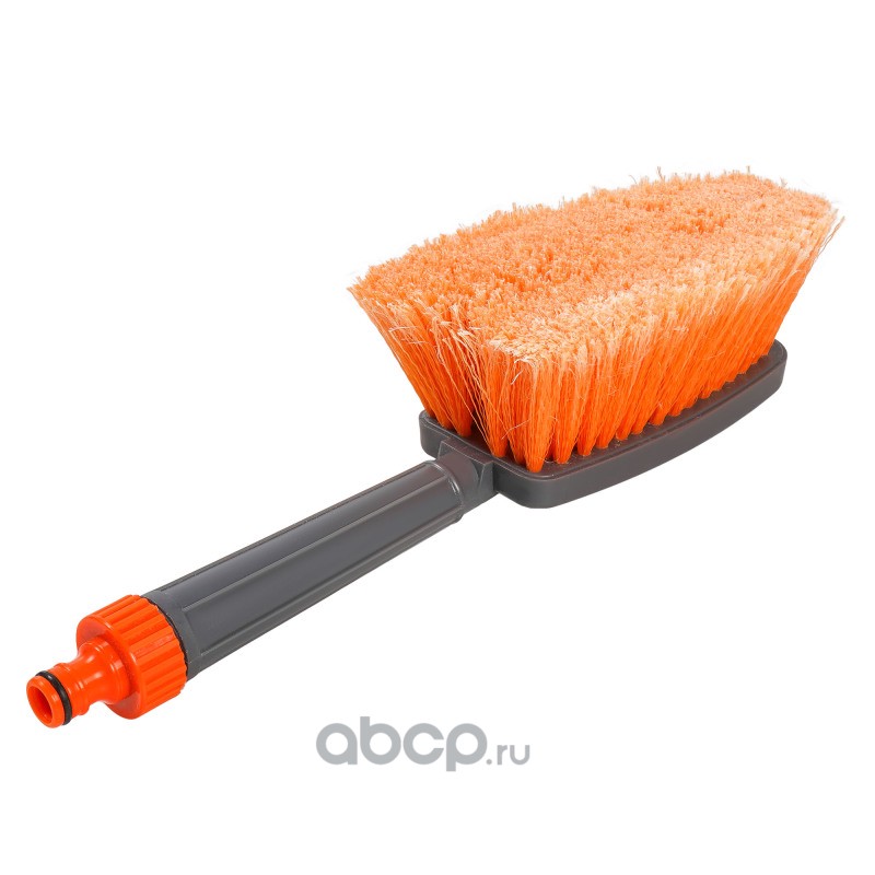AIRLINE ABJ02 Щетка для мытья с насадкой для шланга, с мягкой распушенной щетиной (33 см)  (AB-J-02)