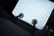 AIRLINE AFCA01 Накидка (подушка) из искусственного меха на сиденье, белая с коротким ворсом, 1 шт.(AFC-A-01)
