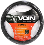 Voin OPLV0101 Оплетка на руль VOIN SWIFT со шнуровкой, экокожа, М /черный/