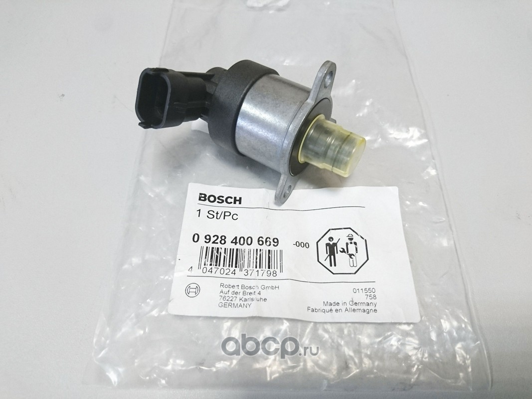 Bosch 0928400669 Редукционный клапан, Common-Rail-System