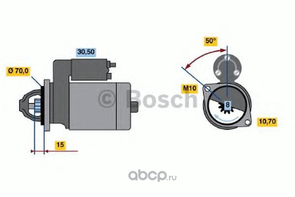 Bosch 0986017661 Стартер