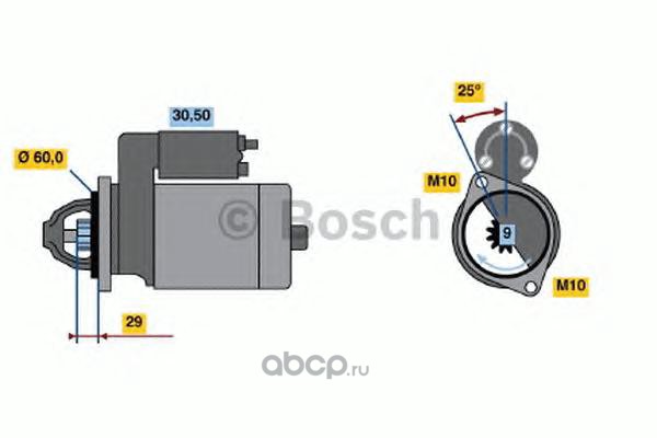 Bosch 0986017890 Стартер