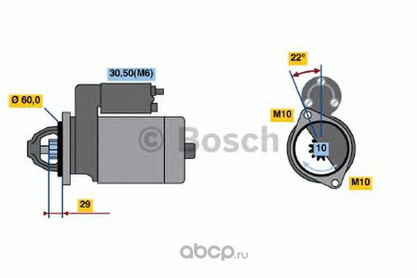 Bosch 0986021320 Стартер
