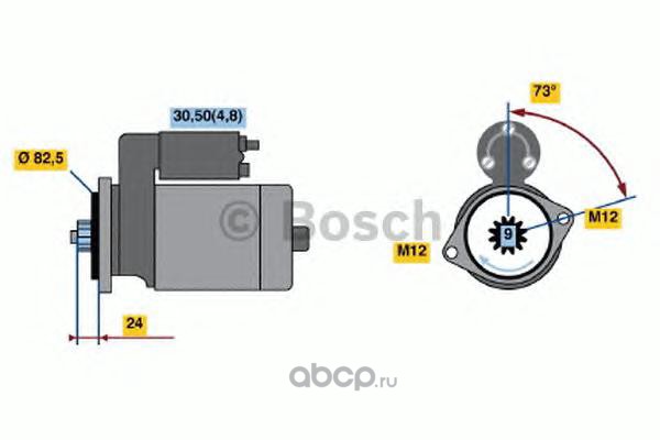 Bosch 0986021630 Стартер