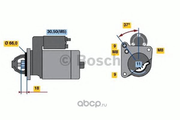 Bosch 0986021651 Стартер