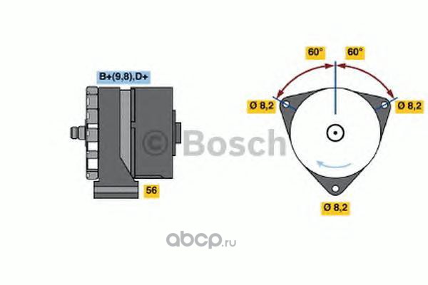 Bosch 0986031020 Генератор