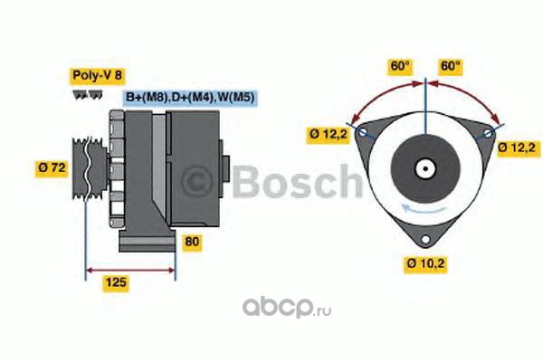 Bosch 0986040260 Генератор