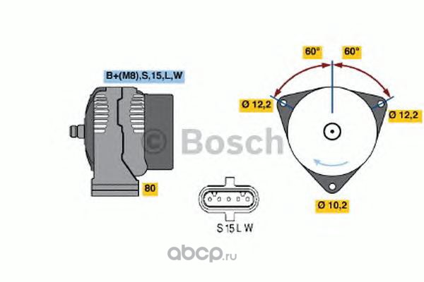 Bosch 0986042590 Генератор