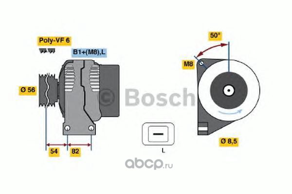 Bosch 0986042840 Генератор