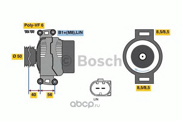 Bosch 0986049010 Генератор