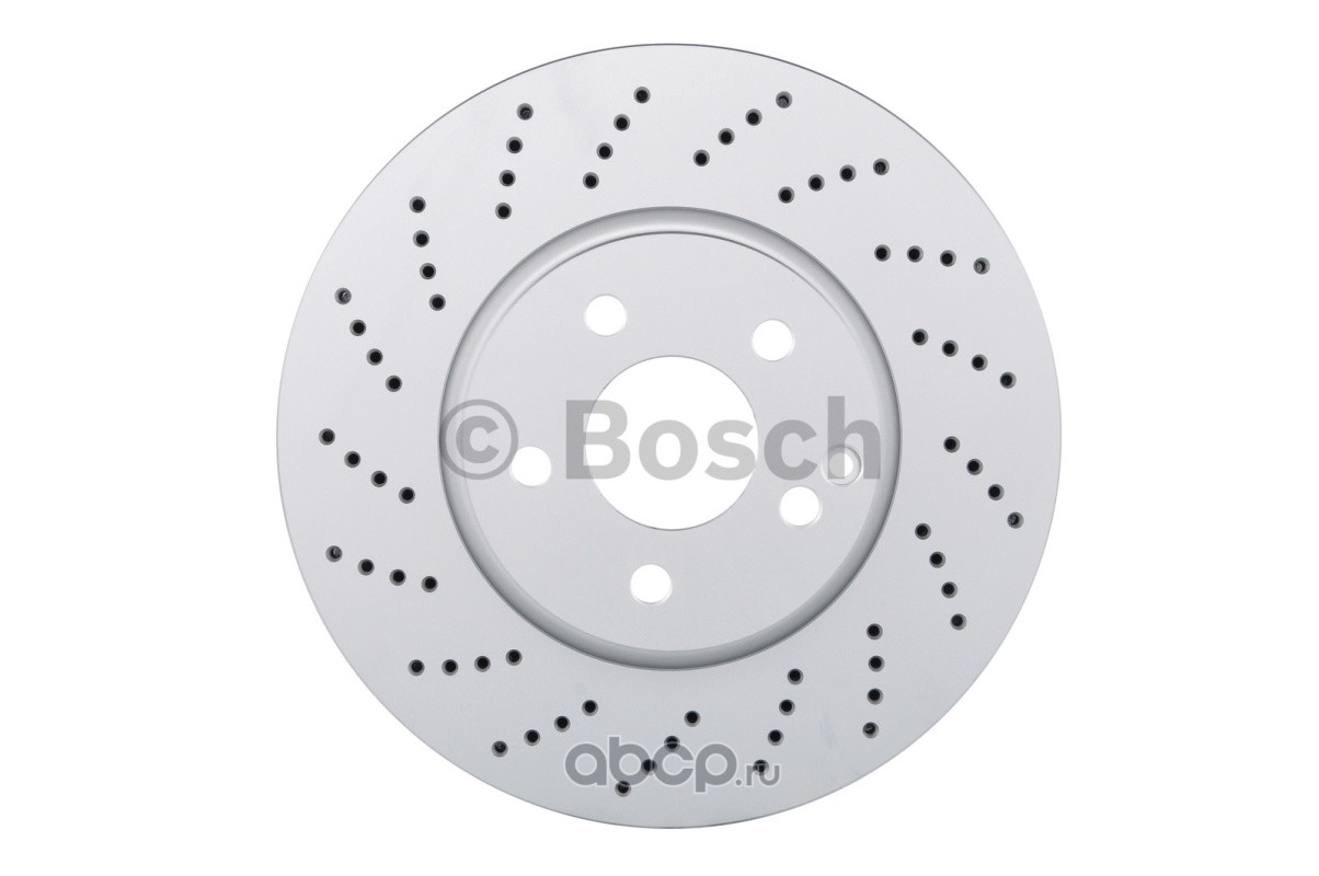 Bosch 0986479408 Диск тормозной вентилируемый, перфорированный