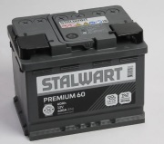 STALWART STP601 Аккумулятор STALWART Premium 60.1 600 А (+/-) 242х175х190 стандартные (Европа) клеммы