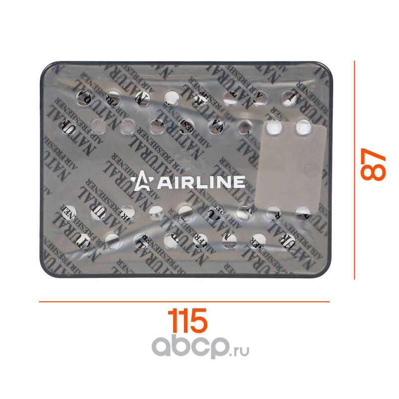 AIRLINE AFSI137 Ароматизатор под сиденье гелевый мини "Тайга" новое авто (AFSI137)
