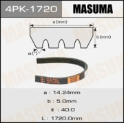 Masuma 4PK1720 Ремень привода навесного оборудования