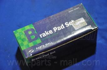 Parts-Mall PKC027 Комплект тормозных колодок