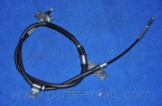 Parts-Mall PTD003 Трос ручника L SSANGYONG ACTYON/KYRON 07- лев.диск.