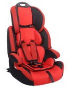 Siger KRES0477 Детское автомобильное кресло SIGER &quot;Стар ISOFIX&quot; красный, 1-12 лет, 9-36 кг, группа 1/2/3