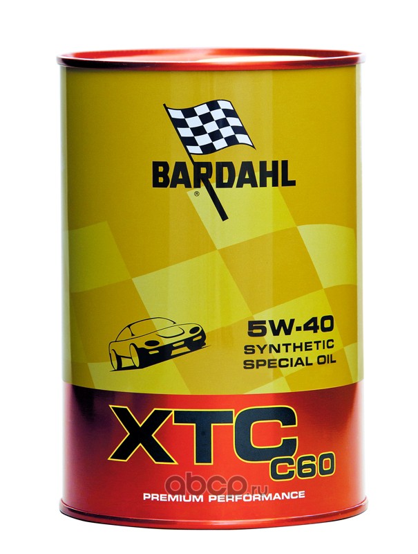 Bardahl 334040 Масло моторное XTC C60 5W-40 синтетическое 1 л