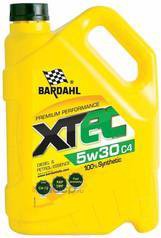 Bardahl 36153 Масло моторное XTEC 5W-30 синтетическое 5 л