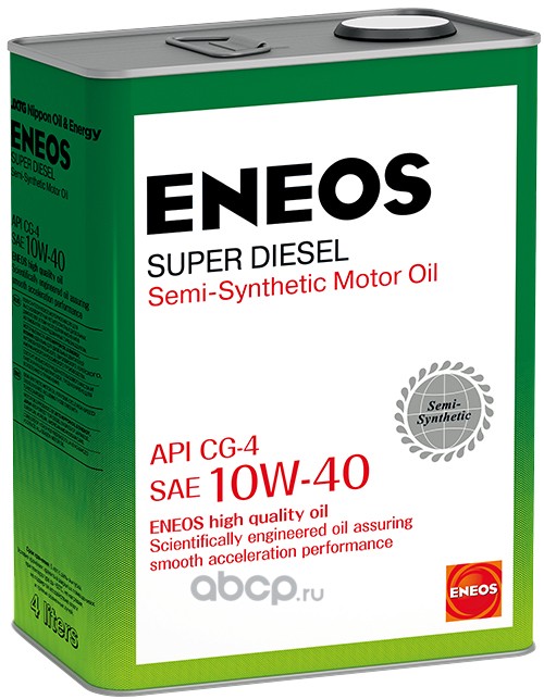 ENEOS OIL1328 Масло моторное CG-4 10W-40 полусинтетическое 4 л