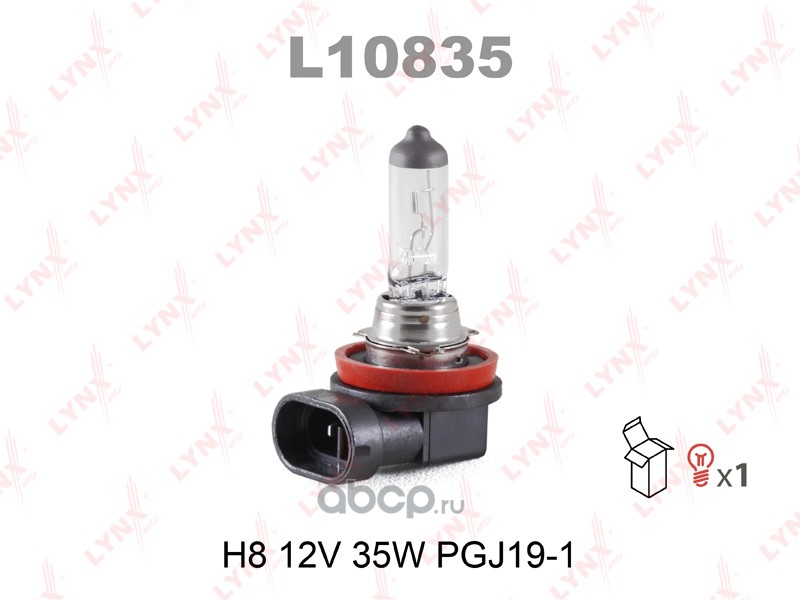 LYNXauto L10835 Лампа галогенная